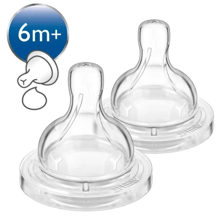 Соска для густых жидкостей Philips Avent Anti-colic с 6месяцев 2шт SCF636/27